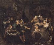 Prodigal son in prison William Hogarth